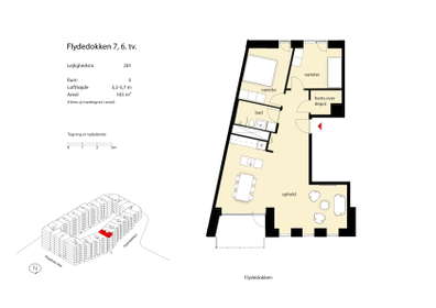 Visual presentation of the listing