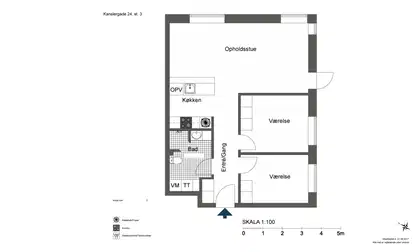 Visual presentation of the listing