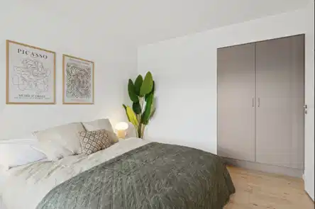 apartment New 2-bedroom – ideal student housing