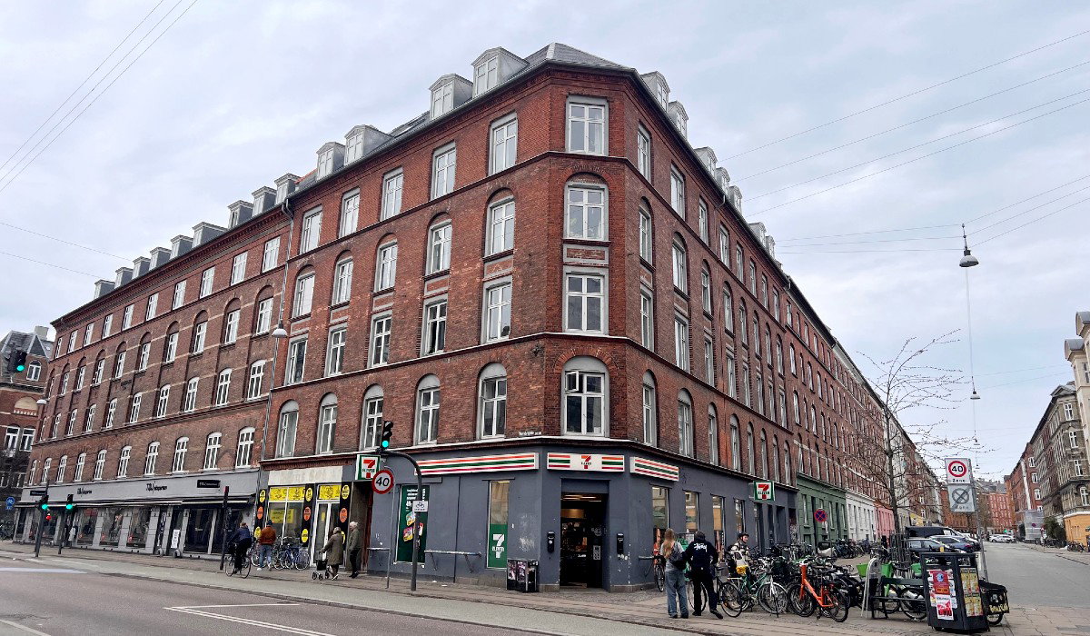 apartment Lys 4-værelses på øverste etage ved Nørrebropark