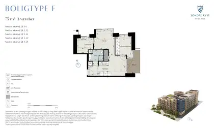 Visual presentation of the listing