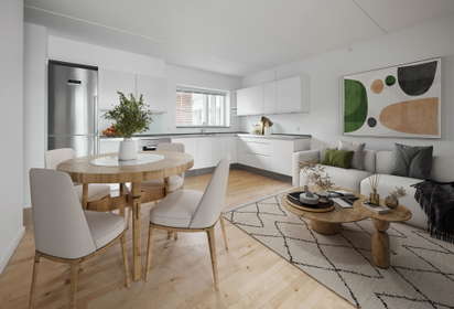 Visual presentation of the listing