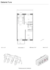 Visual presentation of the listing