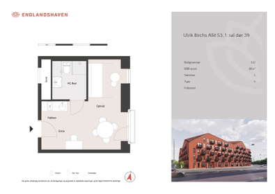 Visual presentation of the listing