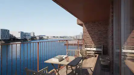 apartment Eksklusiv lejlighed omgivet af vand i Nordhavn