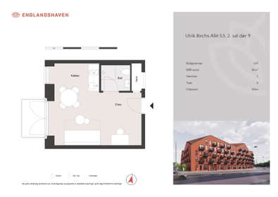 Visual presentation of the listing