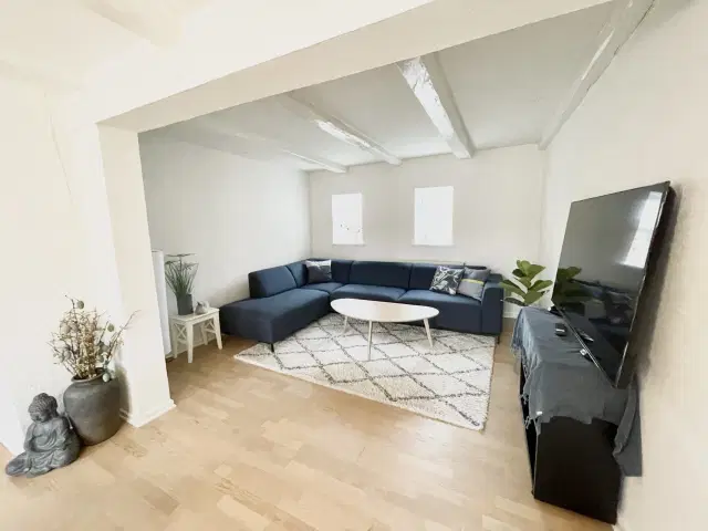 apartment Møbleret 4-værelses i centrum - to plan