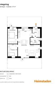Visual presentation of the listing