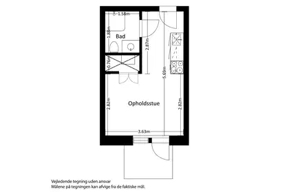 Visual presentation of the listing