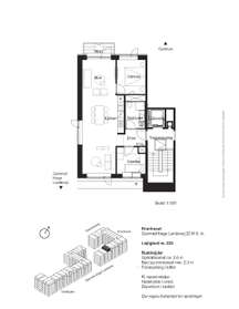 Visual presentation of the listing