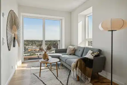 apartment Lys og velindrettet 2-værelses i grønne omgivelser