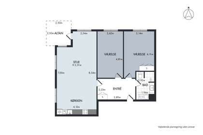 Visual presentation of the listing