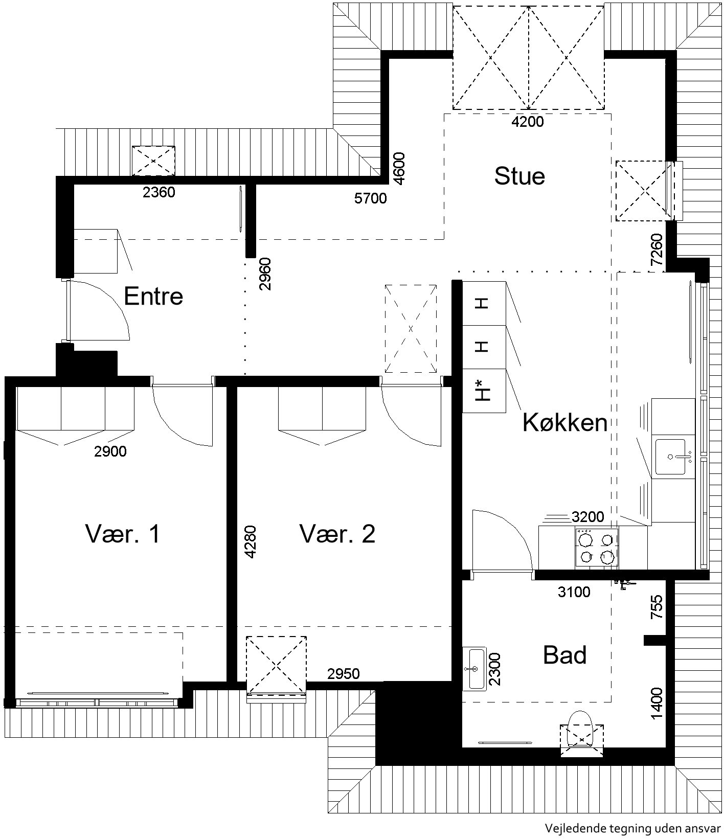 apartment Almindelig bolig i Aabenraa