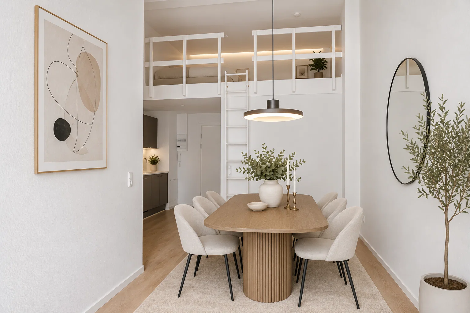 Visual presentation of the listing