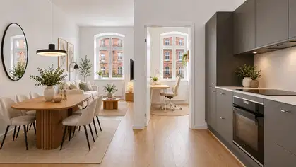 Visual presentation of the listing