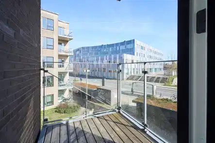 apartment Lys 2-værelses med altan i havnekvarteret