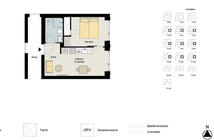 Visual presentation of the listing
