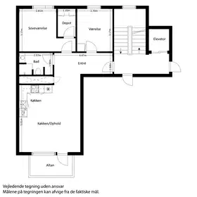 Visual presentation of the listing