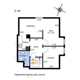 Visual presentation of the listing