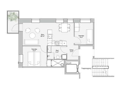 Visual presentation of the listing