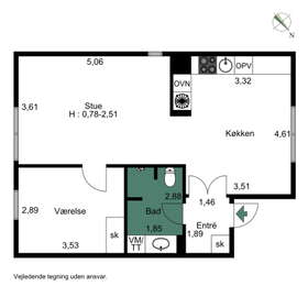 Visual presentation of the listing