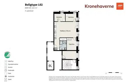 Visual presentation of the listing