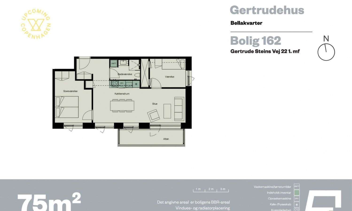 Visual presentation of the listing