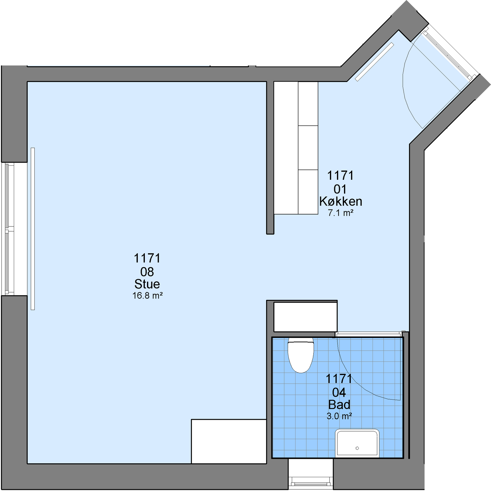 Visual presentation of the listing