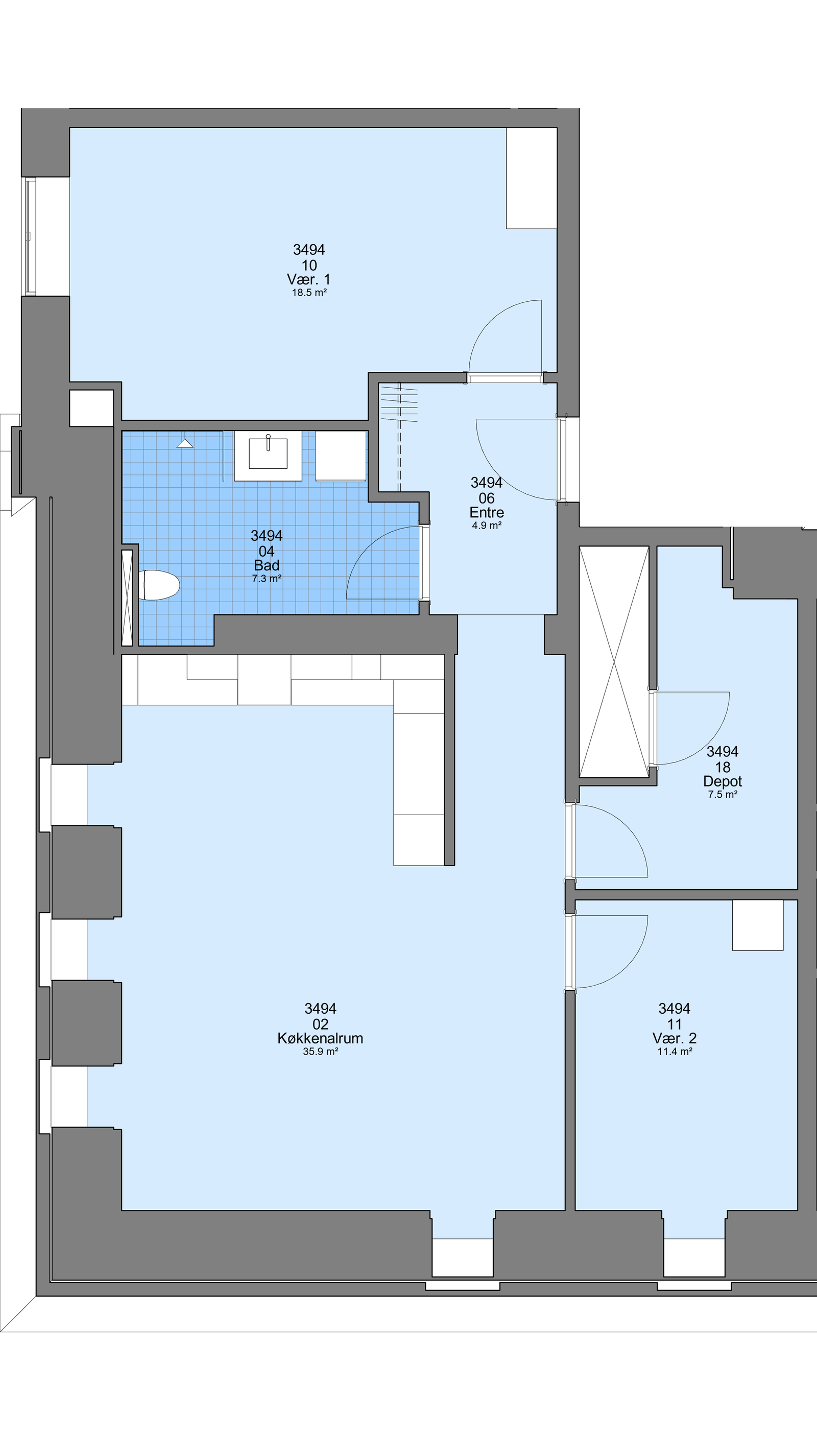 Visual presentation of the listing