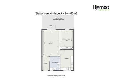 Visual presentation of the listing