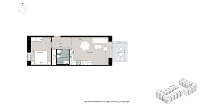 Visual presentation of the listing