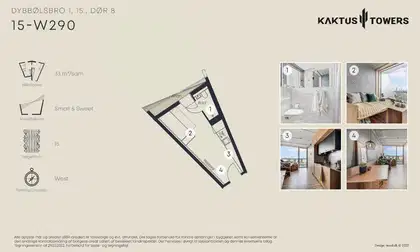 Visual presentation of the listing