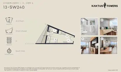 Visual presentation of the listing
