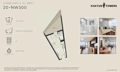 Visual presentation of the listing