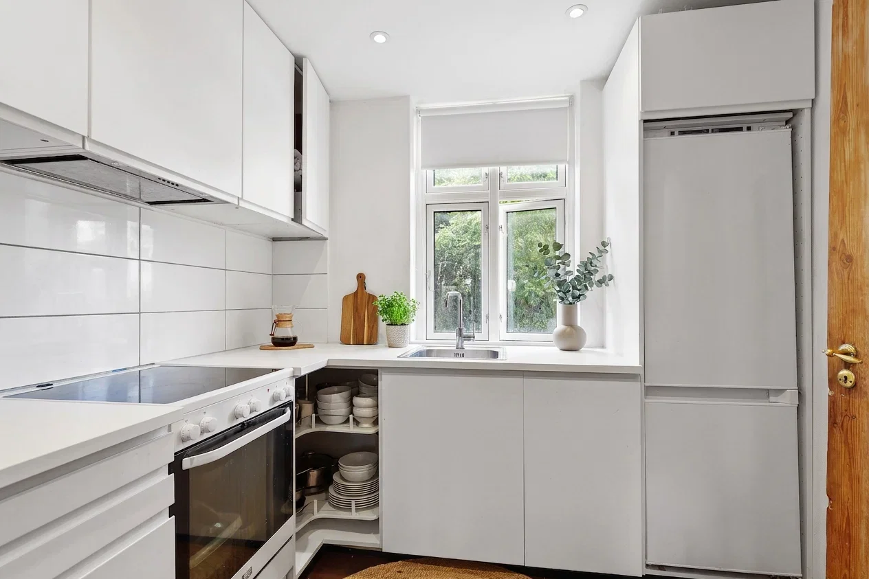 apartment Velindrettet 3-værelses på 73 m2 i klassisk rødstensejendom – stor fælleshave og parkeringsplads medfølger