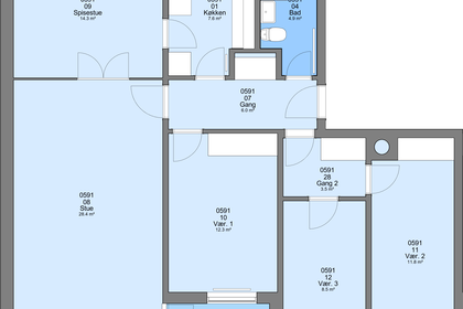 Visual presentation of the listing