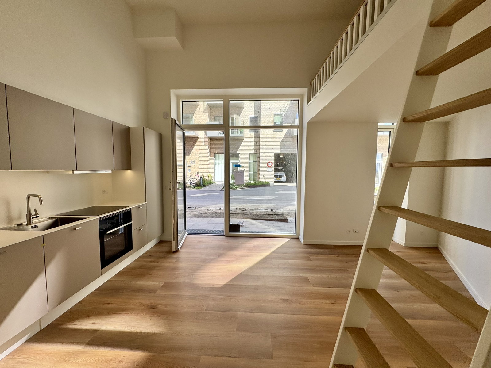 apartment Bright studio apartment with mezzanine in Stigsborg (2025 construction)