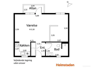 Visual presentation of the listing