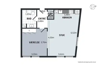 Visual presentation of the listing