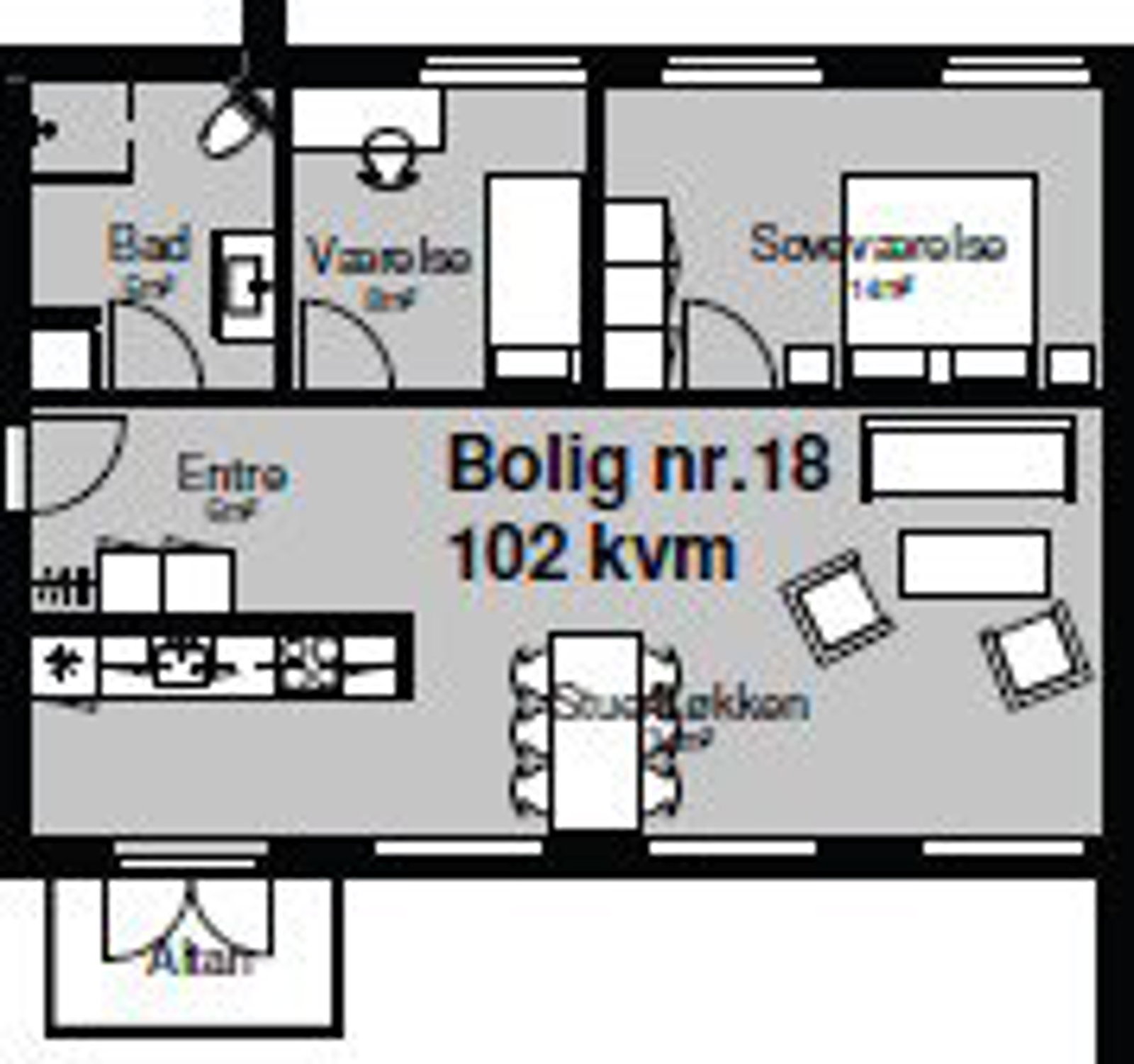 Visual presentation of the listing