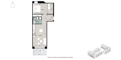 Visual presentation of the listing