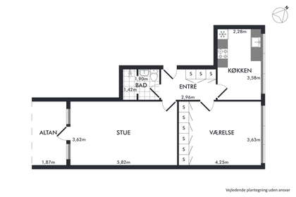 Visual presentation of the listing