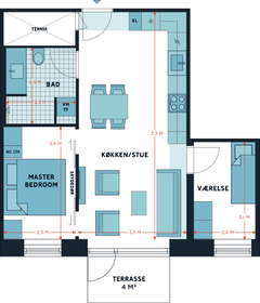 Visual presentation of the listing