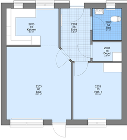 Visual presentation of the listing