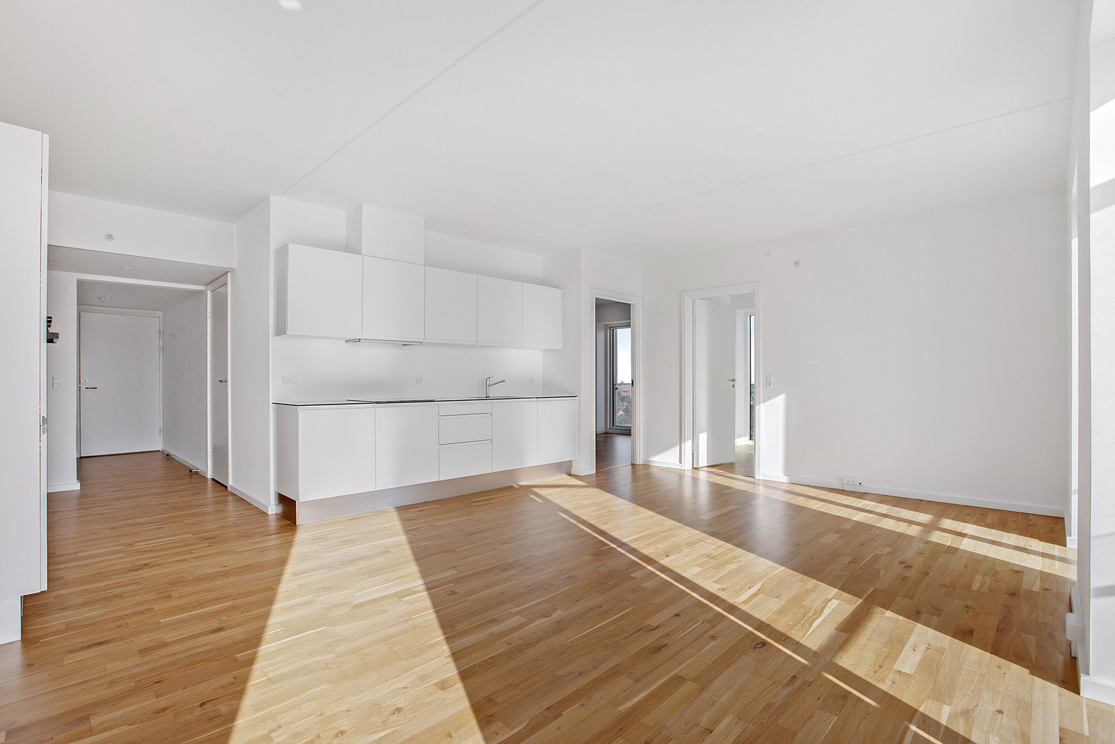 apartment Lys 3-værelses med altan og udsigt i Ørestad