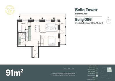 Visual presentation of the listing