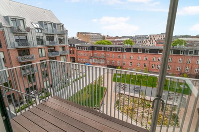 4-værelses lejlighed med privat altan - Montagehalsvej, Valby - 1