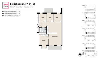 Visual presentation of the listing