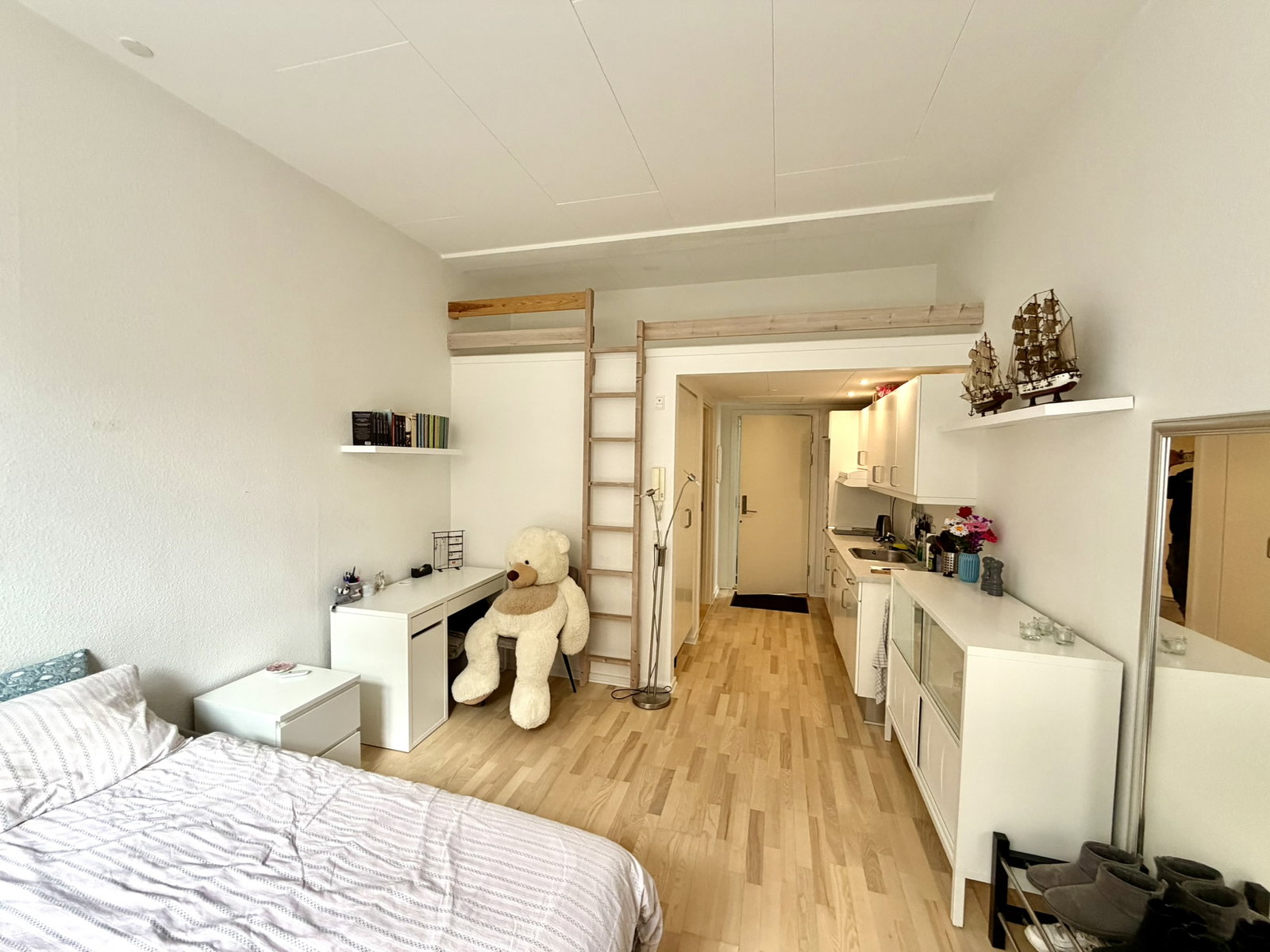 apartment Cozy 1-room city centre apartment in Aalborg