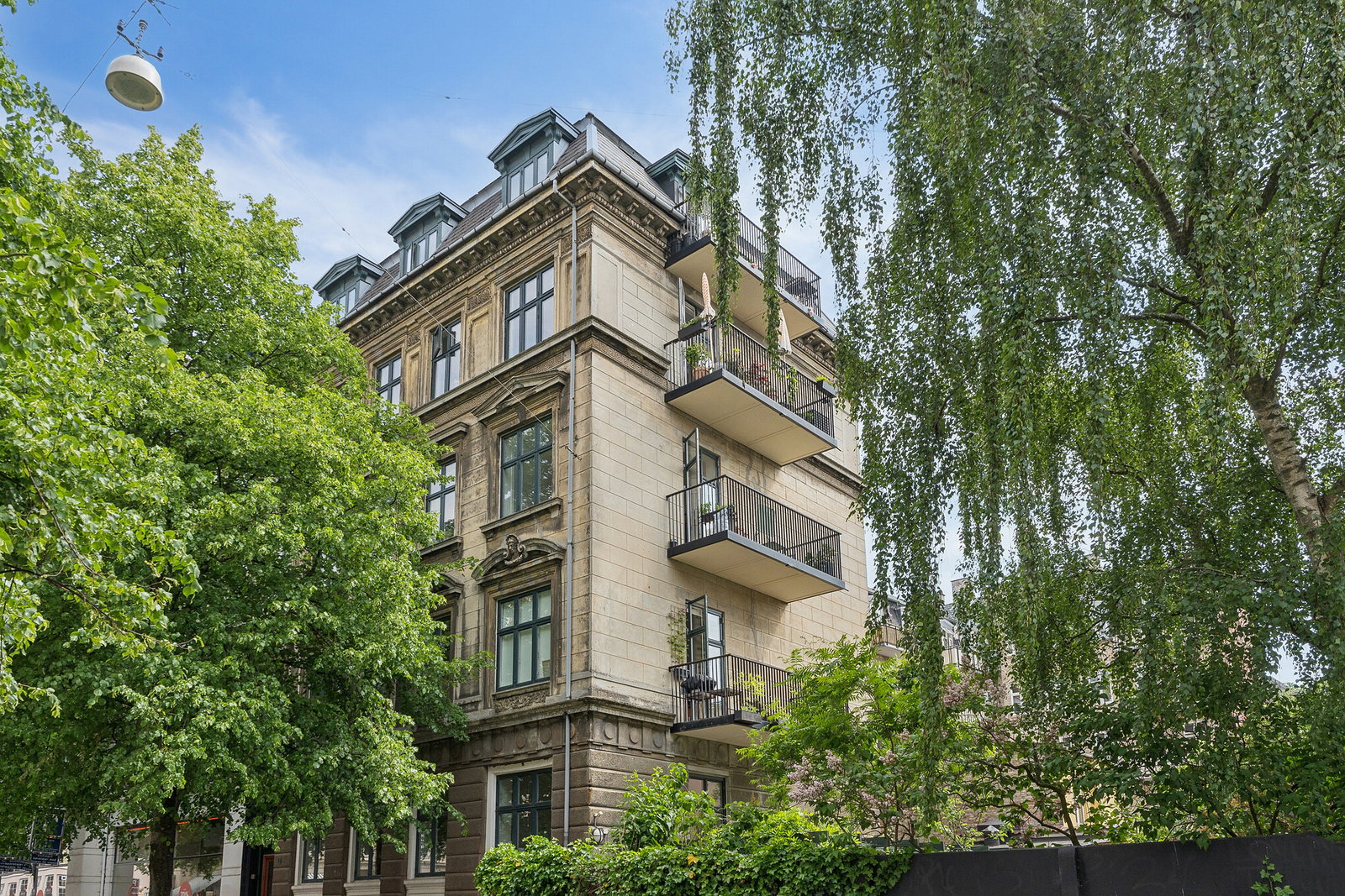 apartment Møbleret Frederiksberg-lejlighed med altan – 5 måneder